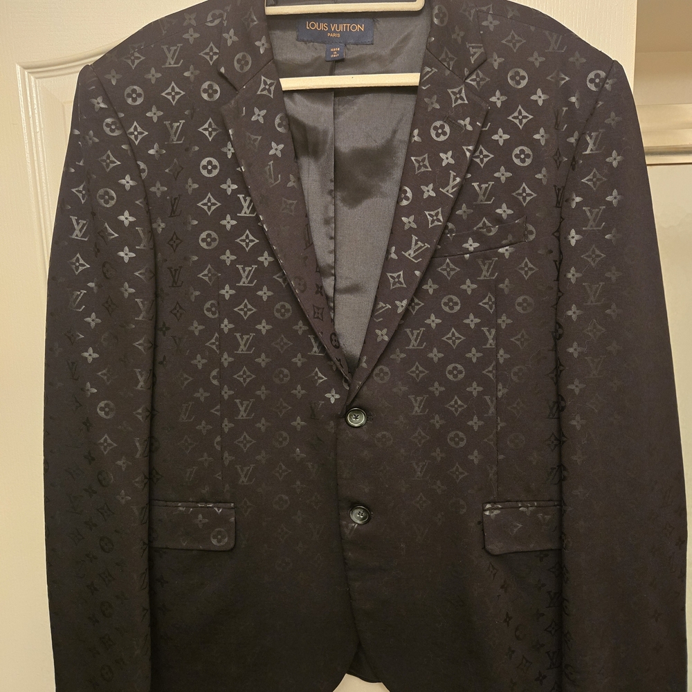 Louis Vuitton Black Monogram XL Jacket /Blazer 🔥🔥🔥